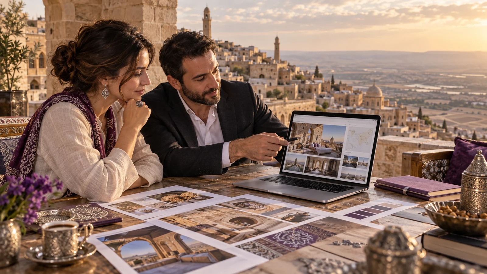 Mardin web tasarım firmalarının turizm ve çok dilli site projelerini değerlendiren işletme sahibi